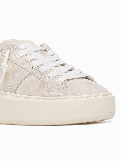 Hill Low Platform Platinum Leather Platinum / 36 / M