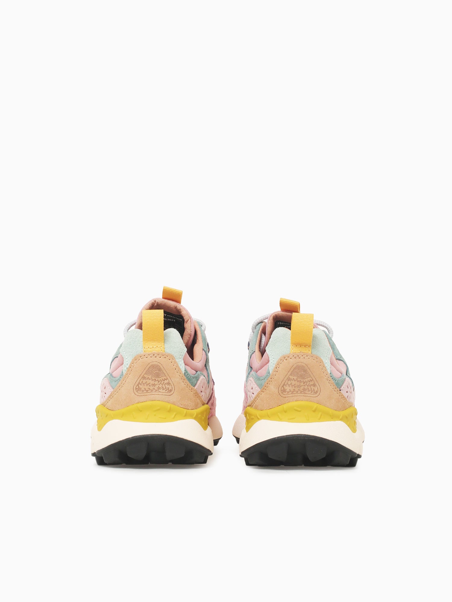 Yamano 3 Woman Grey Pink suede Nylon Grey Multi / 36 / M