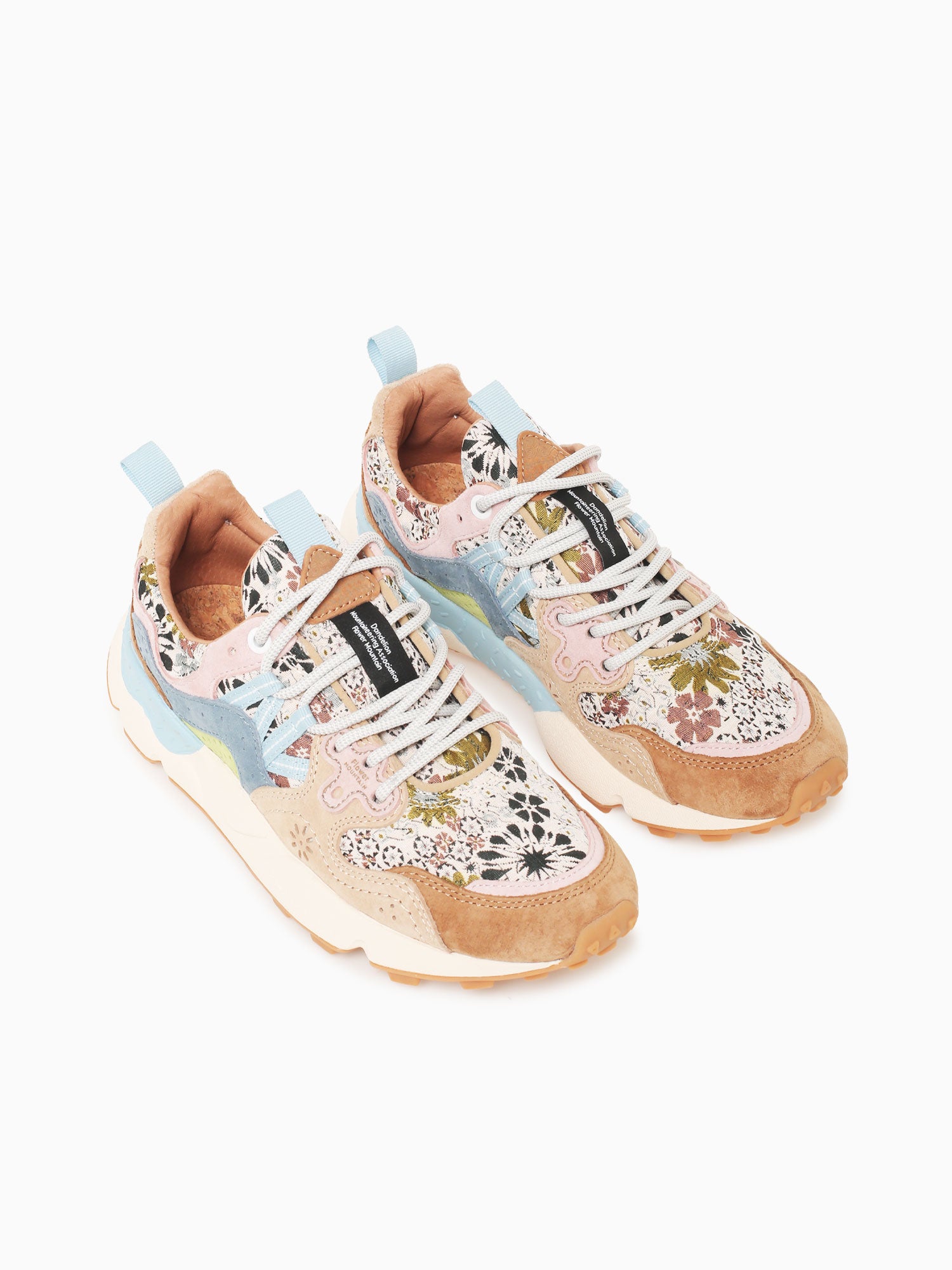 Yamano 3 Woman Multi Flower Print Suede Multi / 36 / M