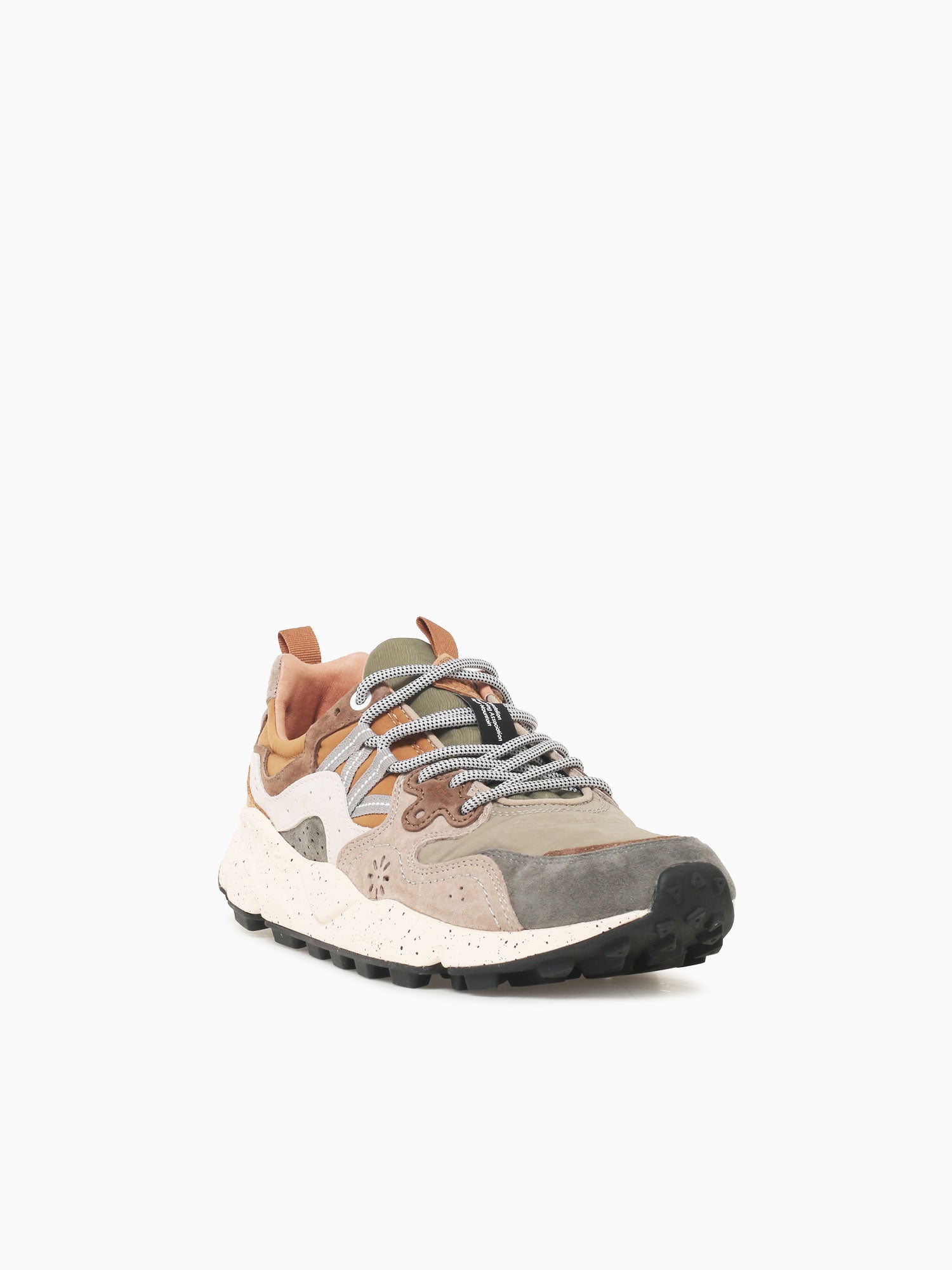 Yamano 3 Man Grey Brown suede Nylon Grey Multi / 41 / M