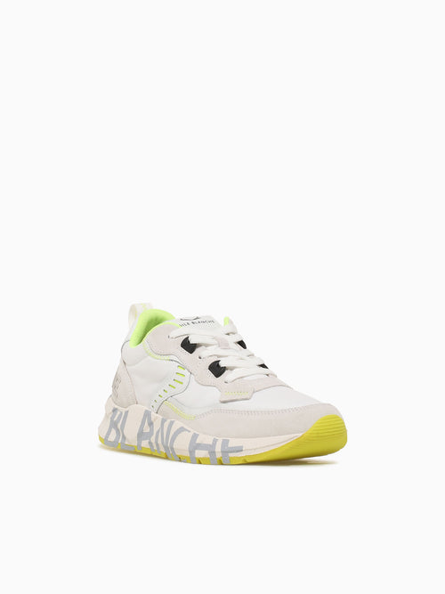 Club 01 White Yellow suede Nylon White Multi / 41 / M