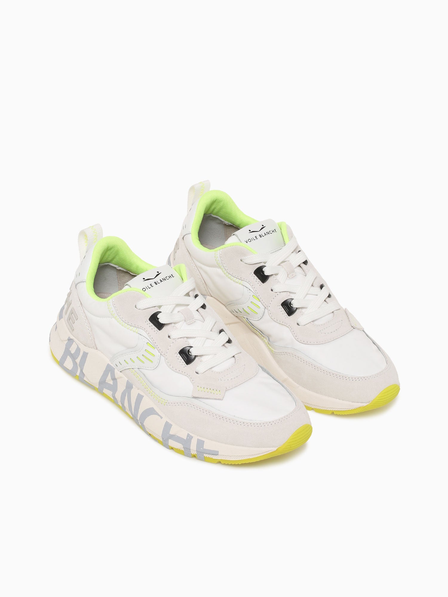 Club 01 White Yellow suede Nylon White Multi / 41 / M