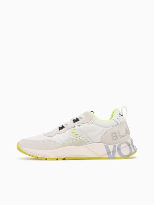 Club 01 White Yellow suede Nylon White Multi / 41 / M