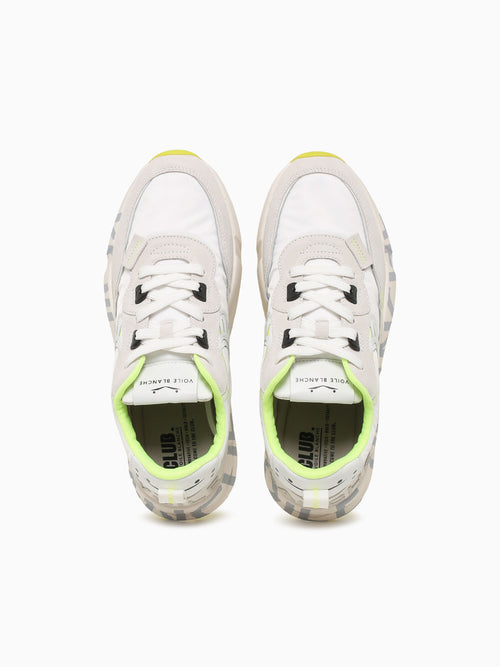 Club 01 White Yellow suede Nylon White Multi / 41 / M