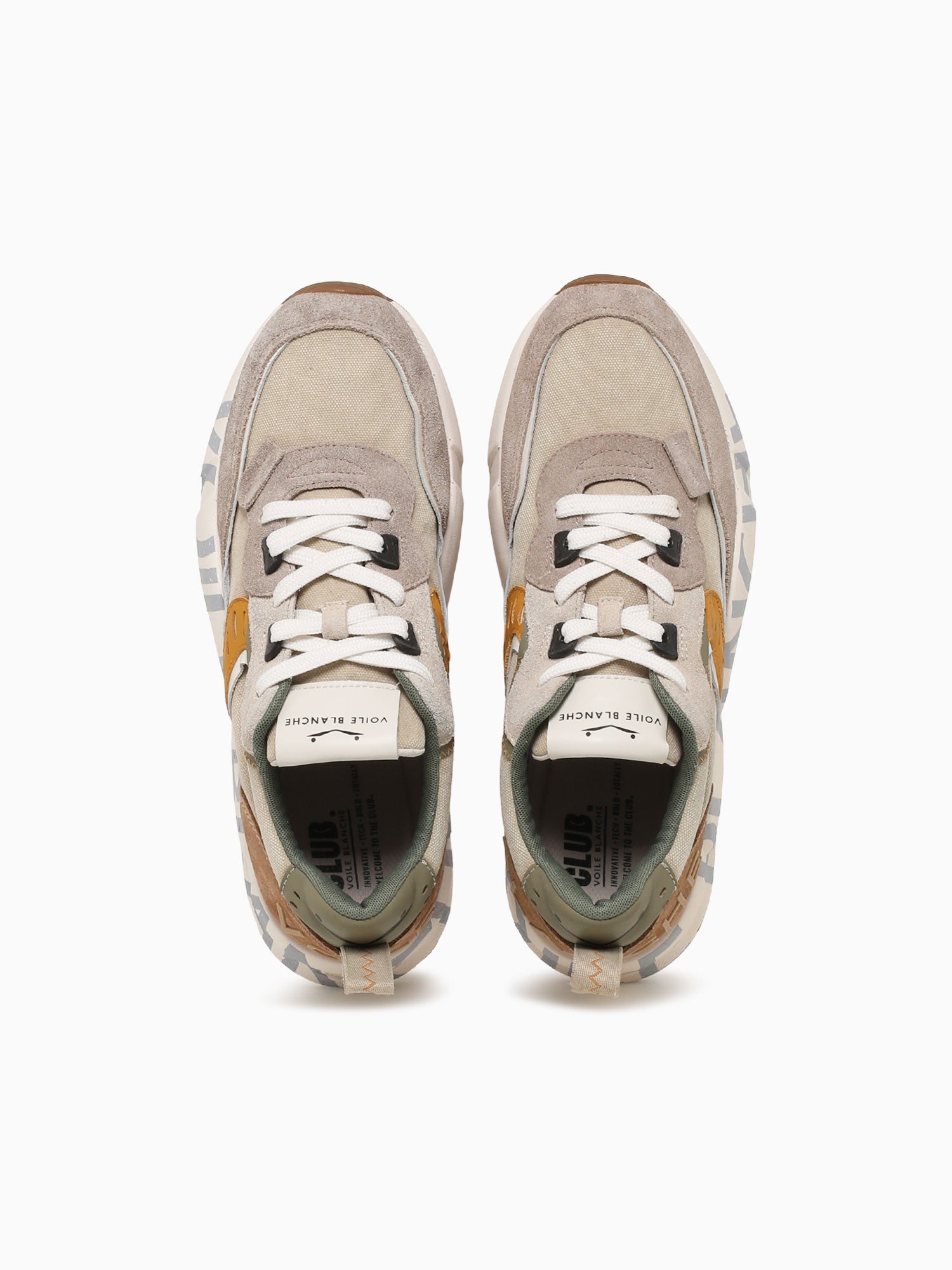 Club 01 Sand Orange suede Canvas Orange Multi / 41 / M