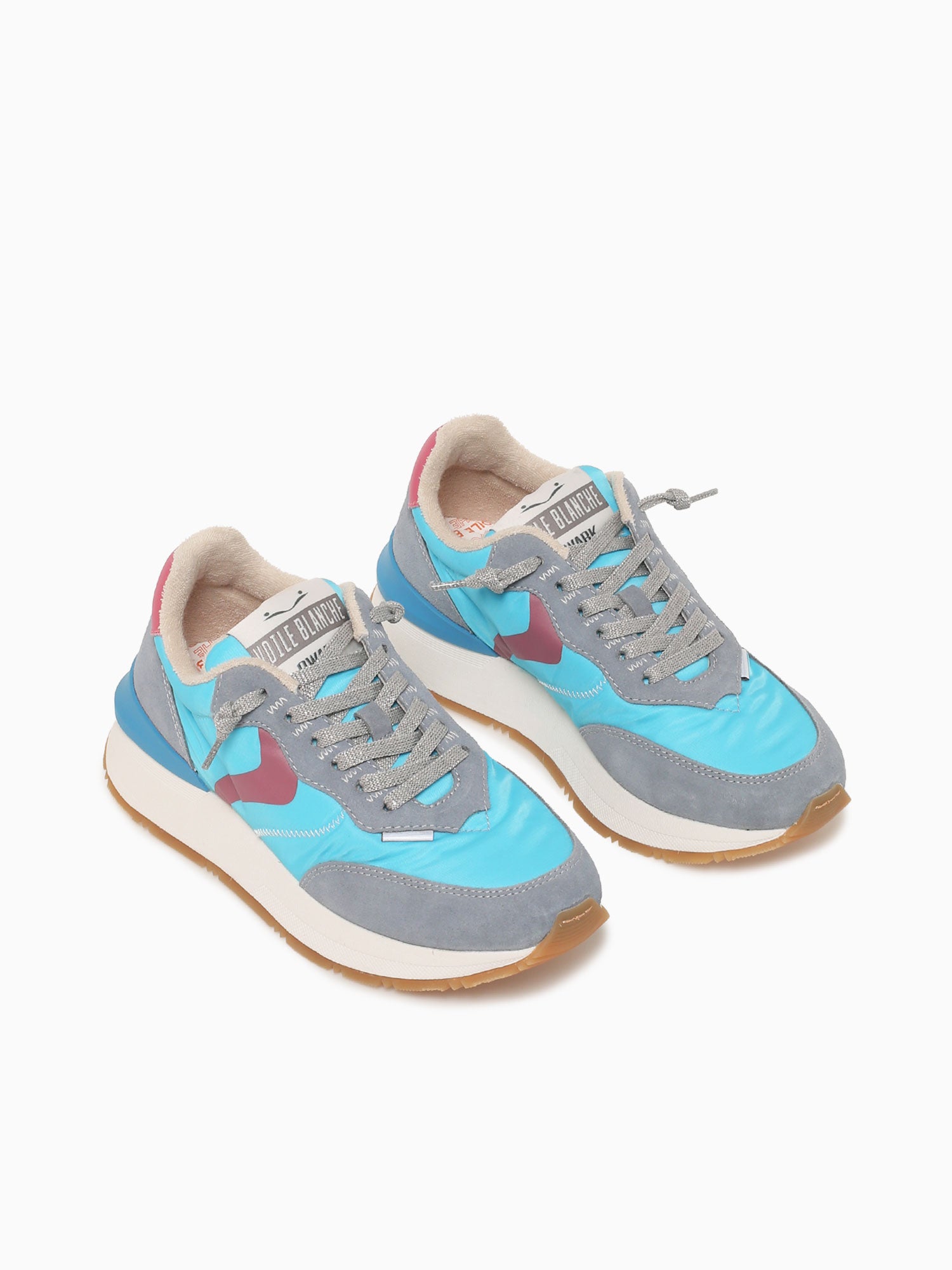 Qwark Easy Aqua Suede Nylon Aqua / 36 / M