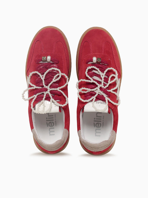 525 London Cherry Suede
