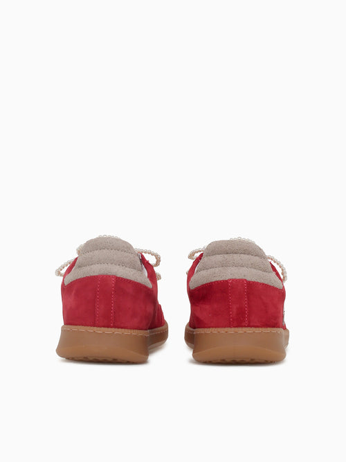 525 London Cherry Suede