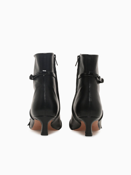 596 Nero Leather Black / 36 / M