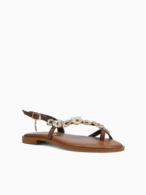 621608 Browngold Leather Brown / 36 / M