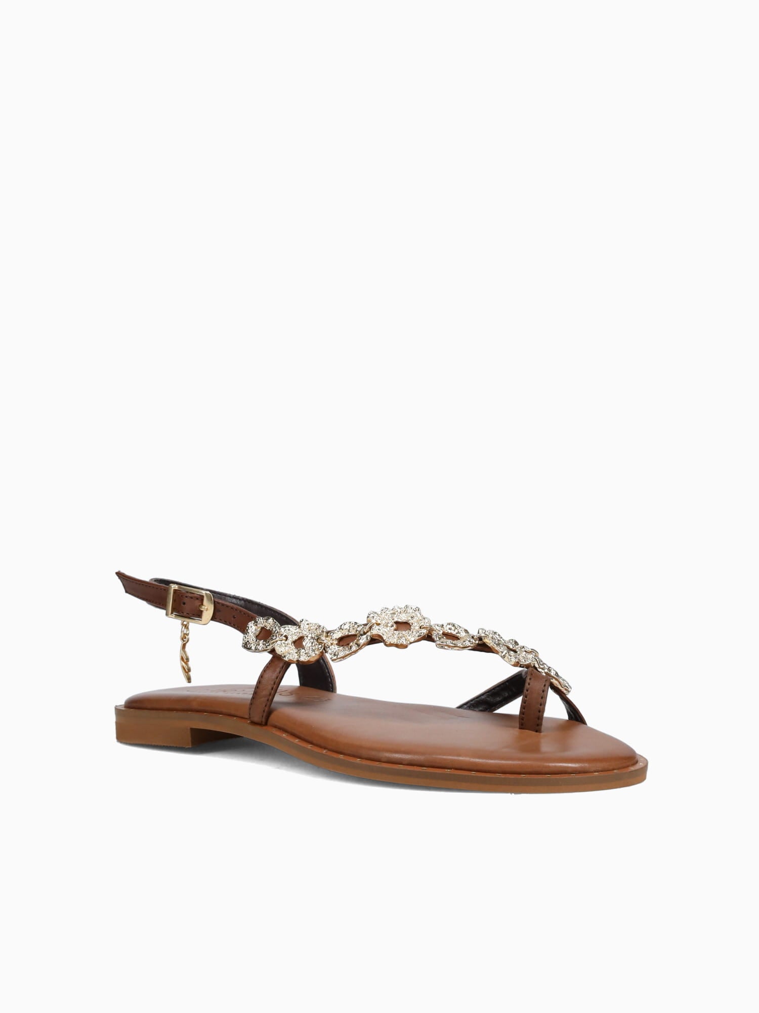 621608 Browngold Leather Brown / 36 / M
