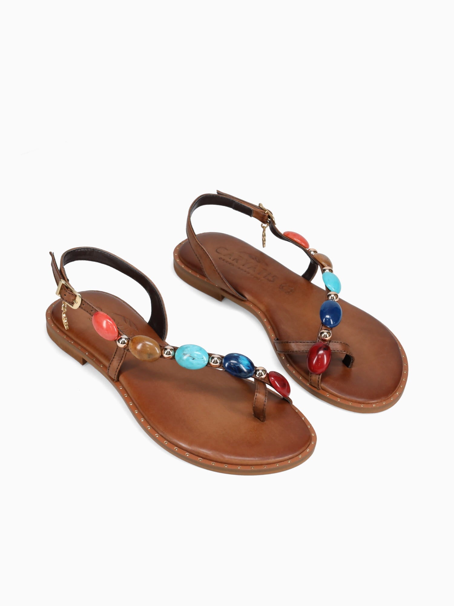 621627 Brown Leather Brown / 36 / M