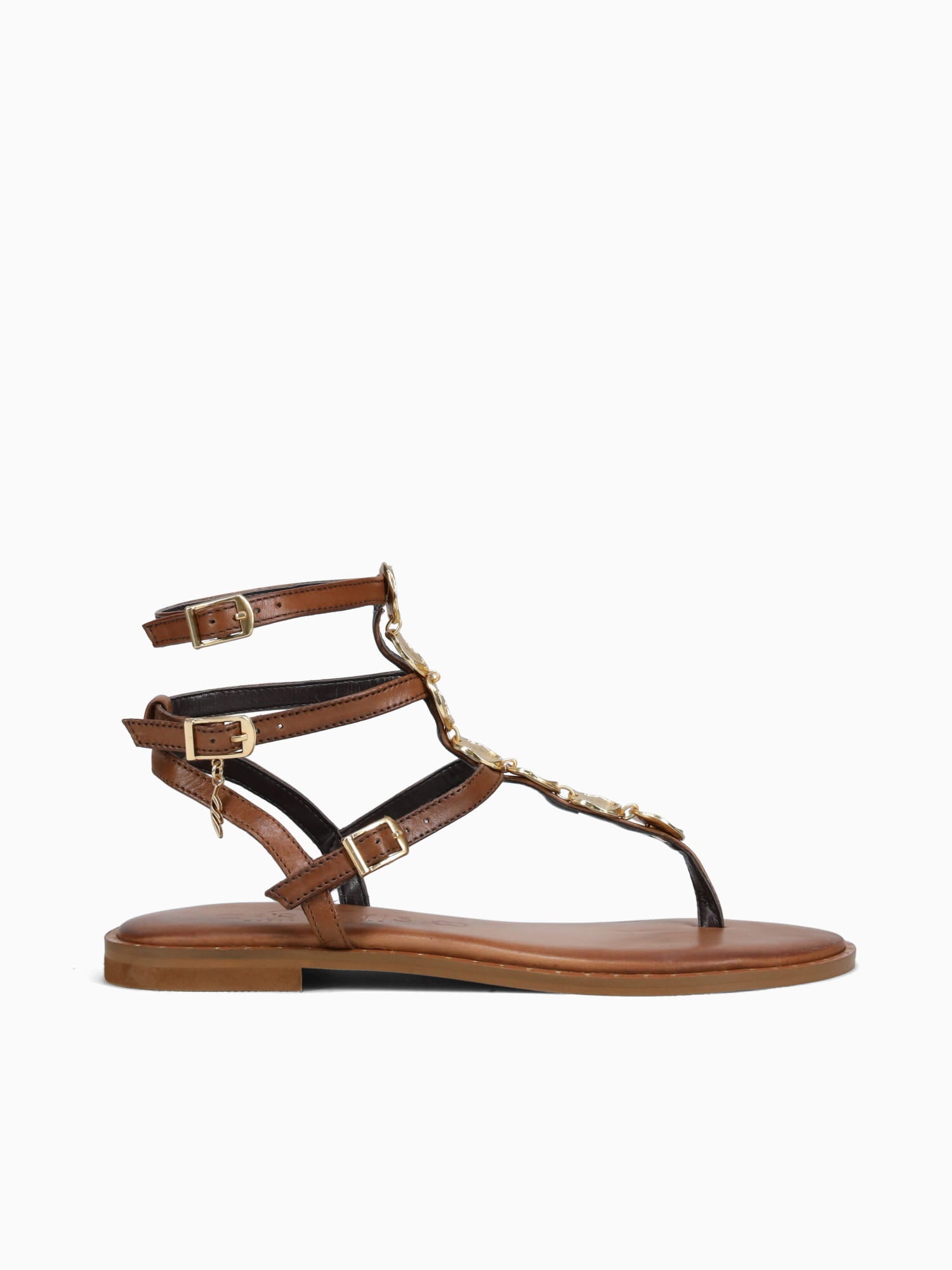 621007 Browngold Leather Brown / 36 / M