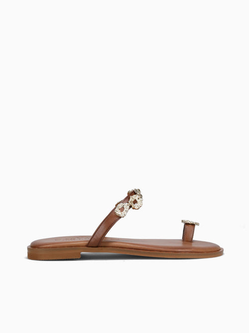 621308 Browngold Leather Brown / 36 / M