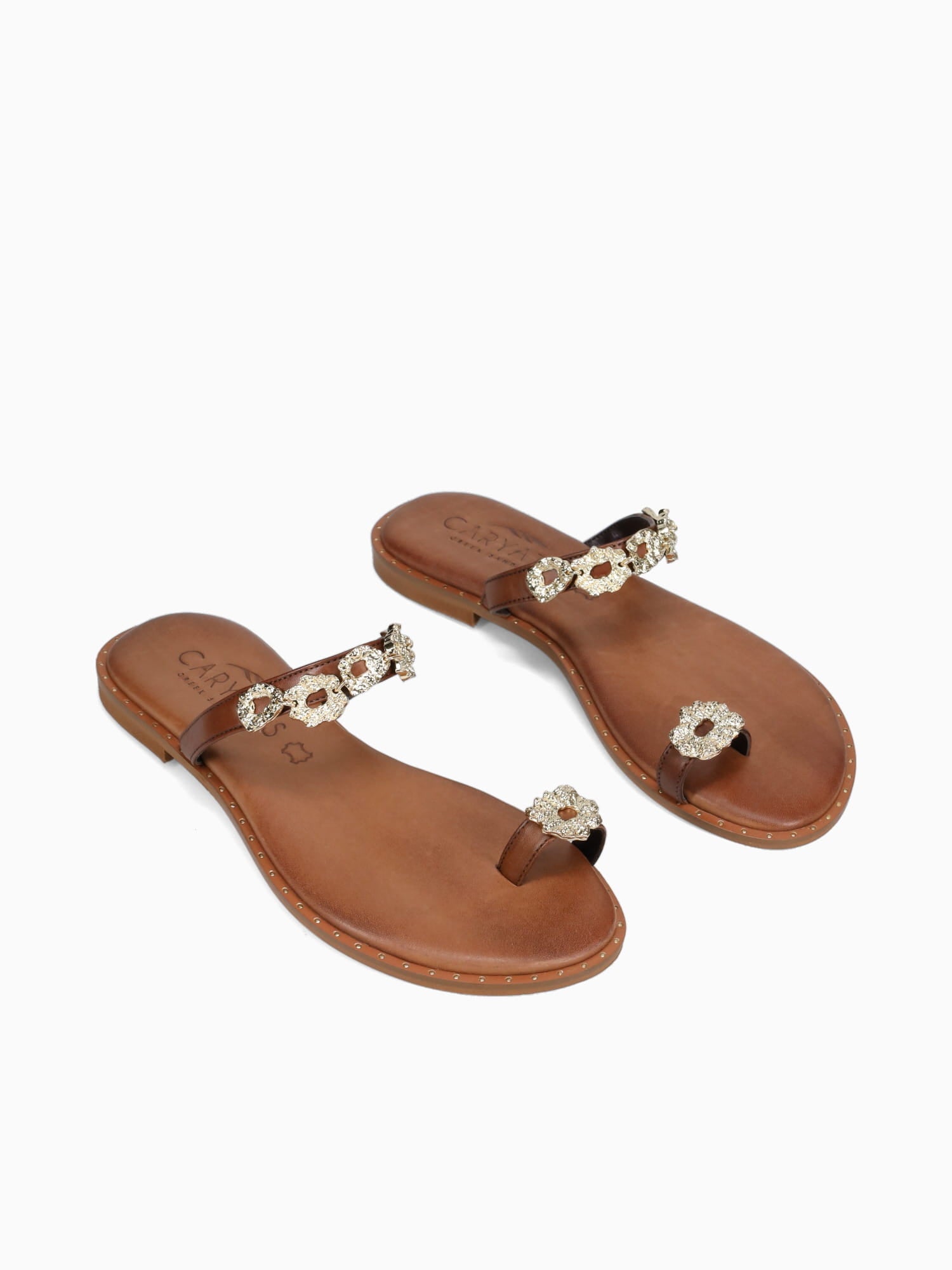 621308 Browngold Leather Brown / 36 / M