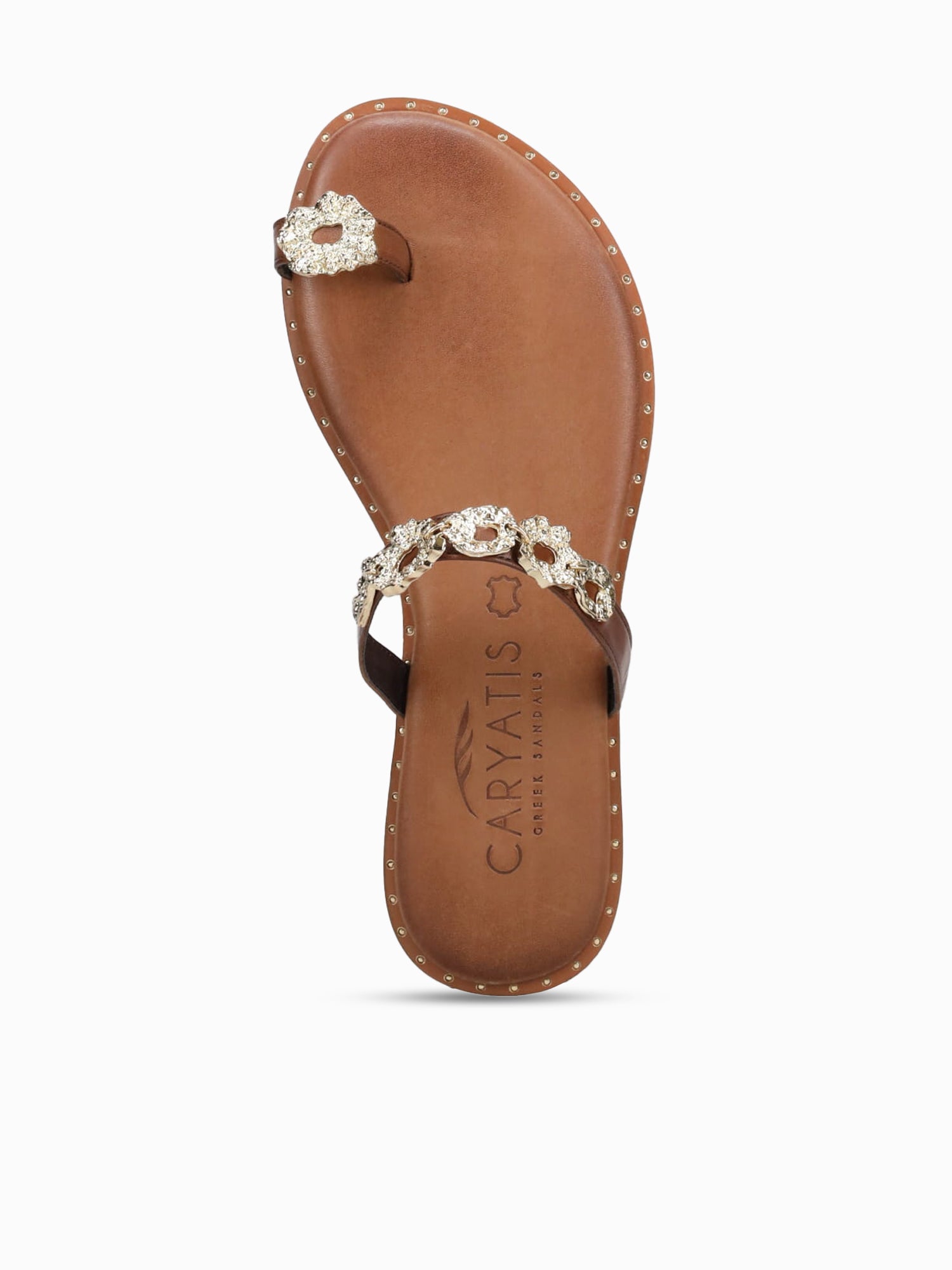 621308 Browngold Leather Brown / 36 / M