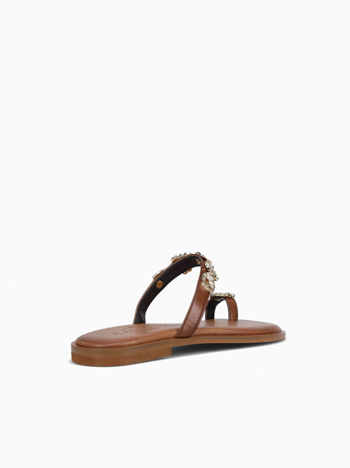 621308 Browngold Leather Brown / 36 / M