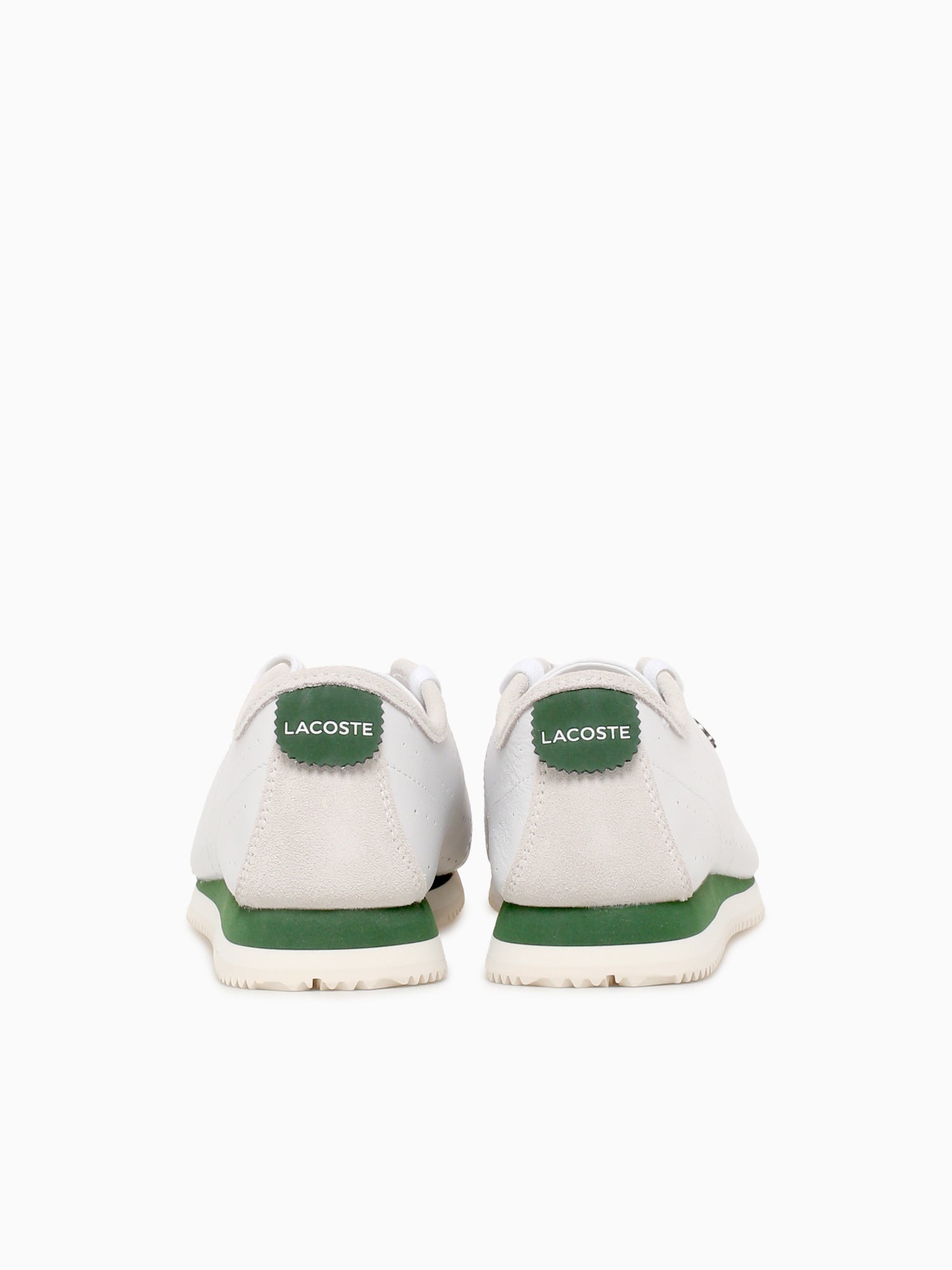 Club Low Wht Dk grn leather White / 5 / M