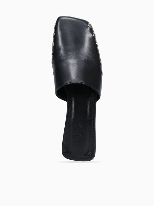 Kelly Black Leather Black / 36 / M