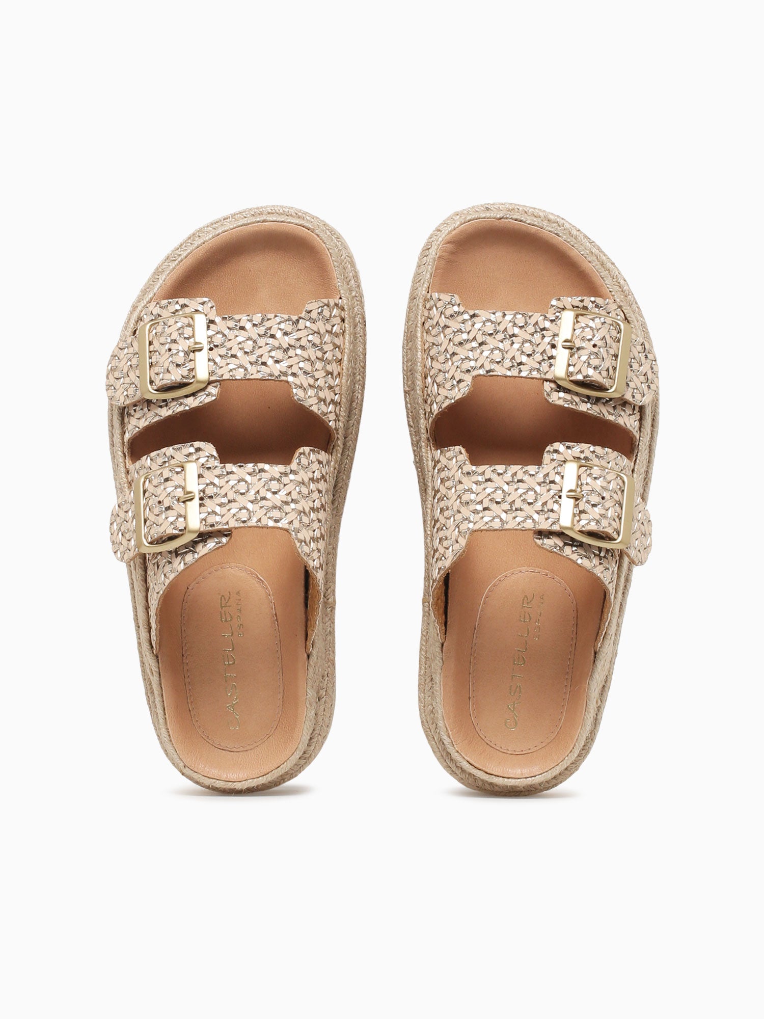 938 Crema Platino Leather Beige / 36 / M