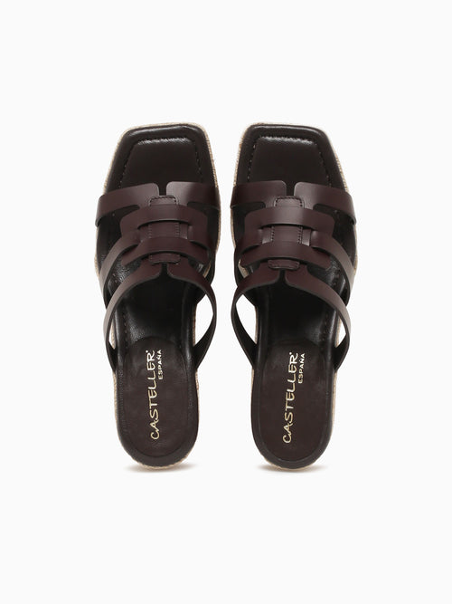 955 Brown Leather Brown / 36 / M