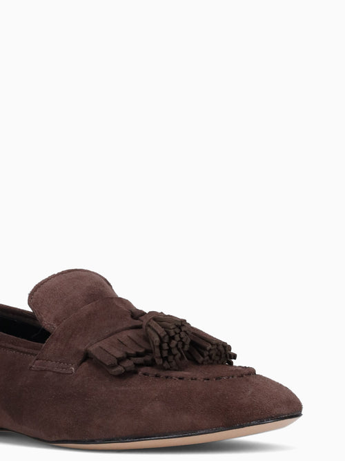 Xana Chocolate Suede Brown / 5 / M
