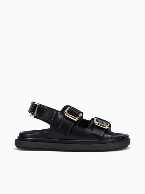 Harper Black Leather Black / 36 / M