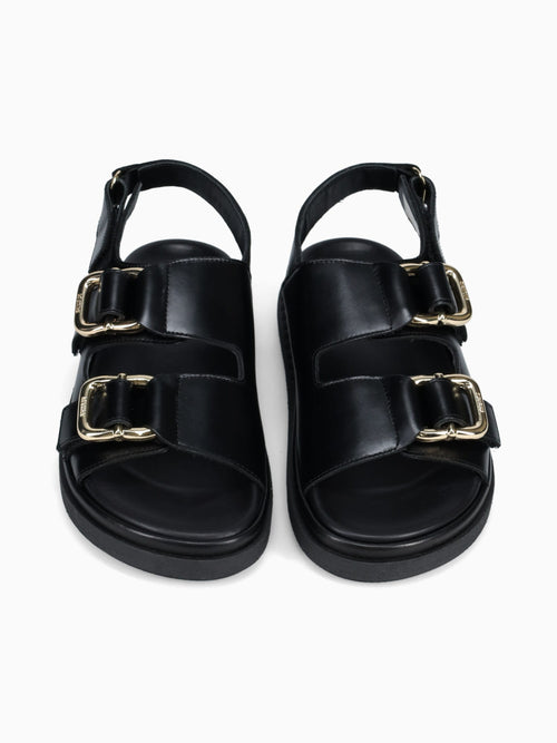 Harper Black Leather Black / 36 / M