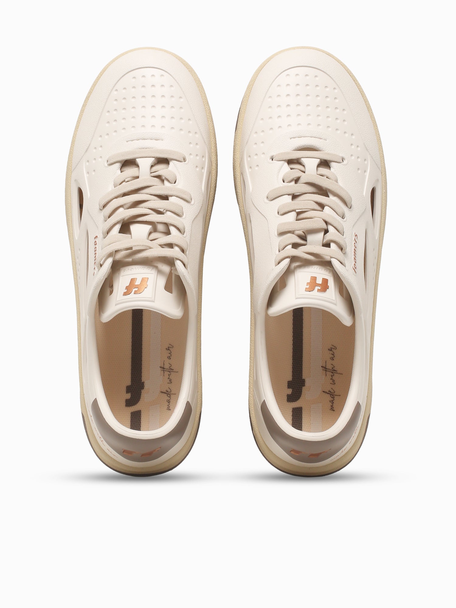 F2 F2 006 Off White Taupe eva Off White / 41 / M