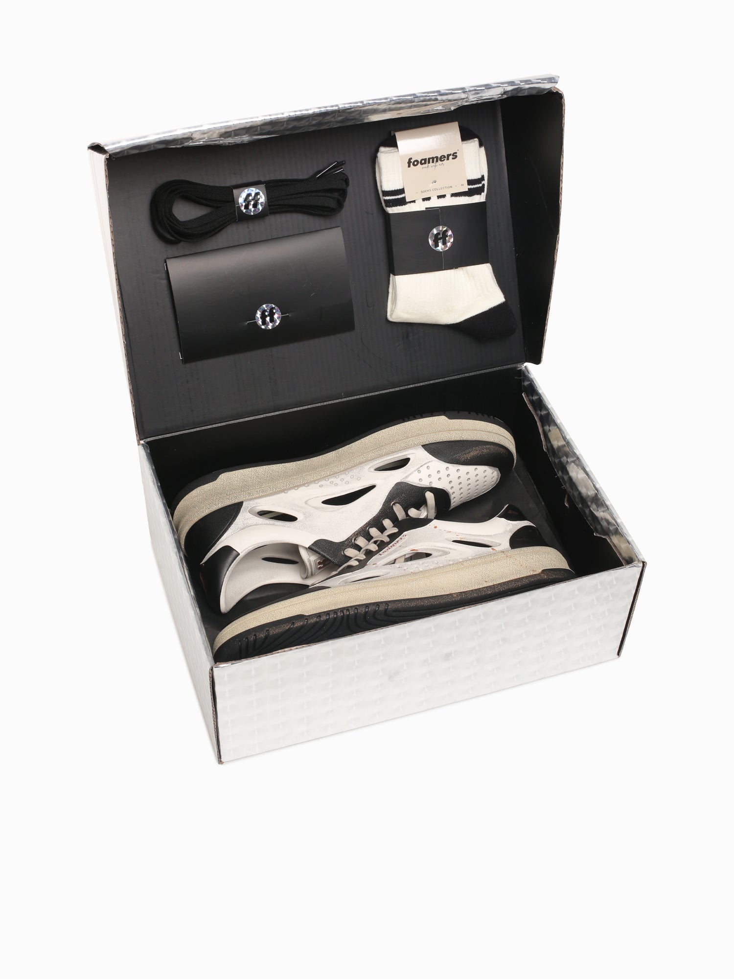 F6 F6 011 Off White Black eva Off White / 41 / M