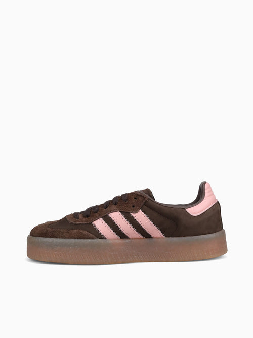 Sambae W Brown Pink suede Brown / 5 / M