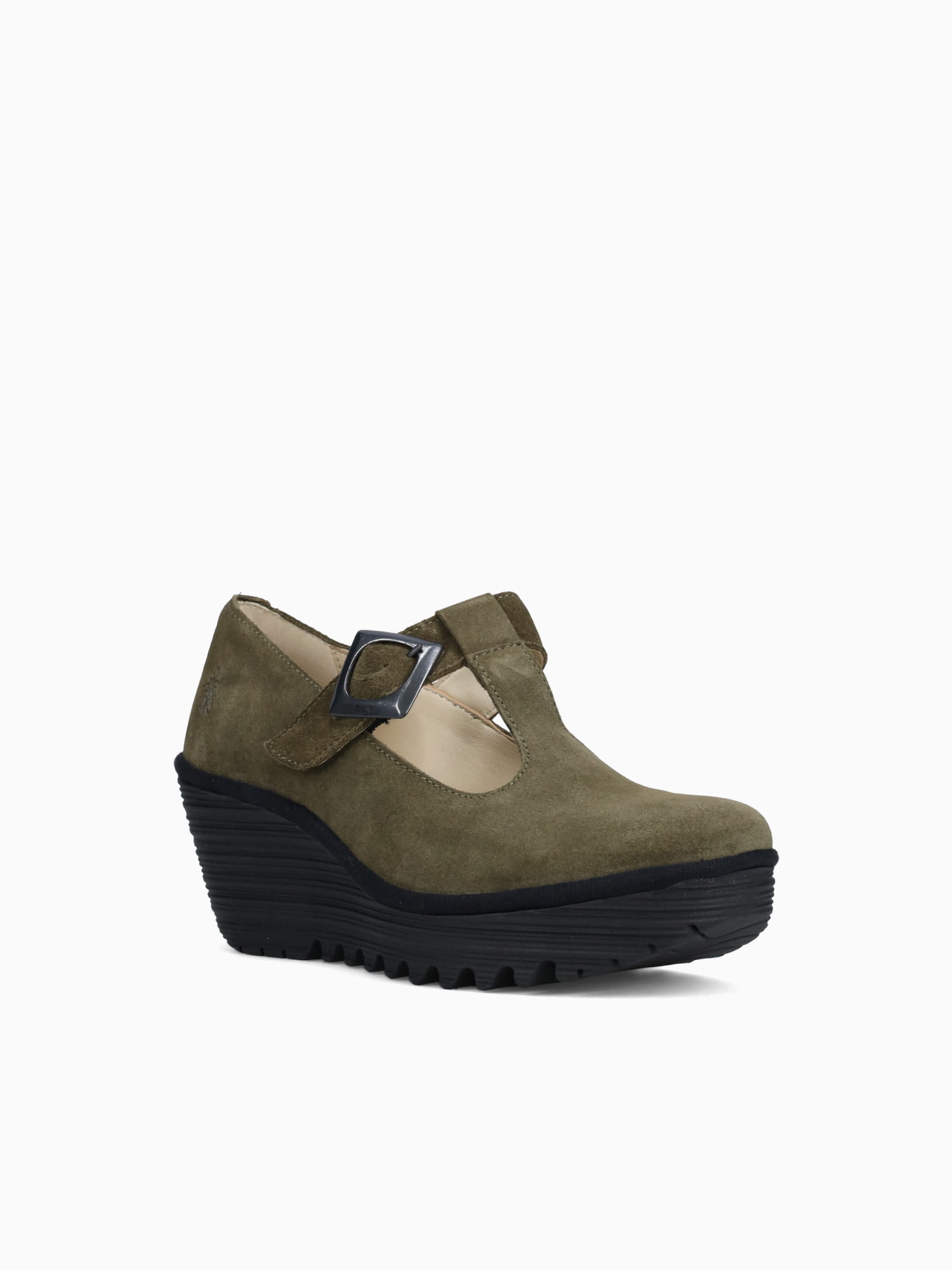 Yald598fly Aspen Green Suede Dark Green / 36 / M