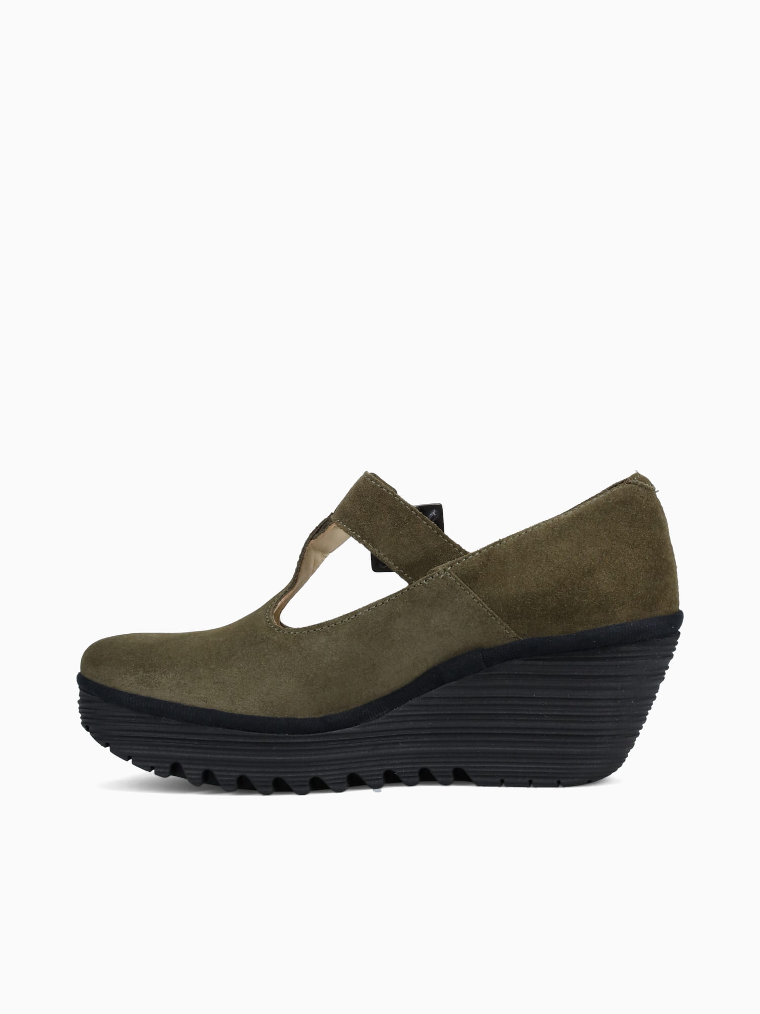 Yald598fly Aspen Green Suede Dark Green / 36 / M