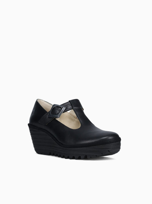Yald598fly Black Dublin Leather Black / 36 / M