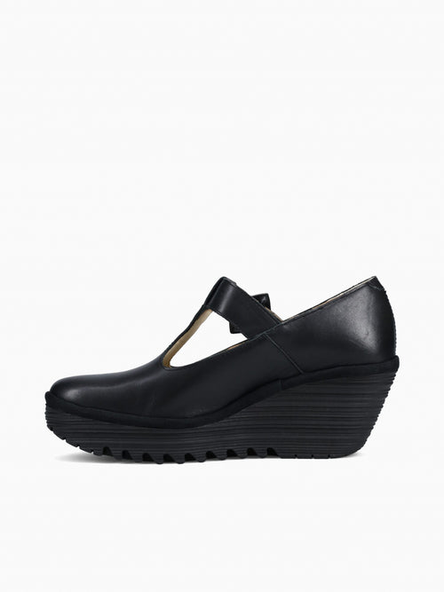 Yald598fly Black Dublin Leather Black / 36 / M