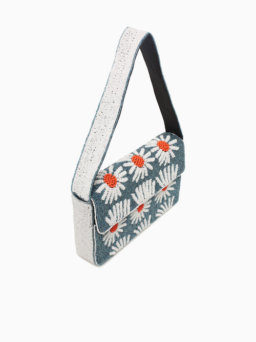 Daisy Bead Shoulder Bag Multi Multi