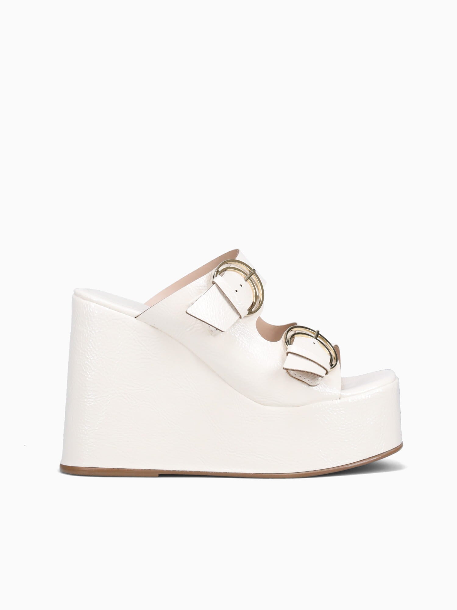 Sophia Off White Verniz Molhado Off White / 5 / M