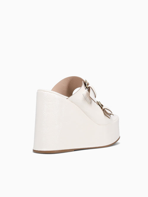 Sophia Off White Verniz Molhado Off White / 5 / M