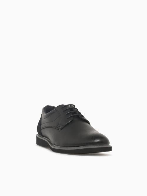 Leo Black Eco Leather Black / 7 / M