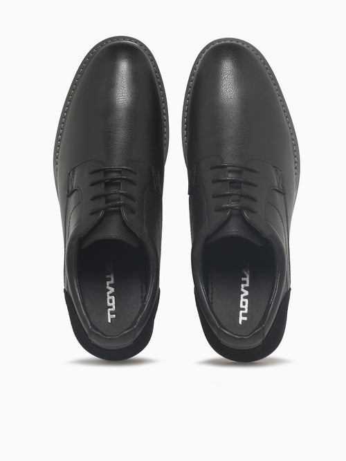 Leo Black Eco Leather Black / 7 / M
