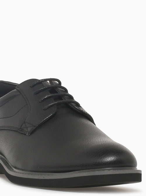 Leo Black Eco Leather Black / 7 / M