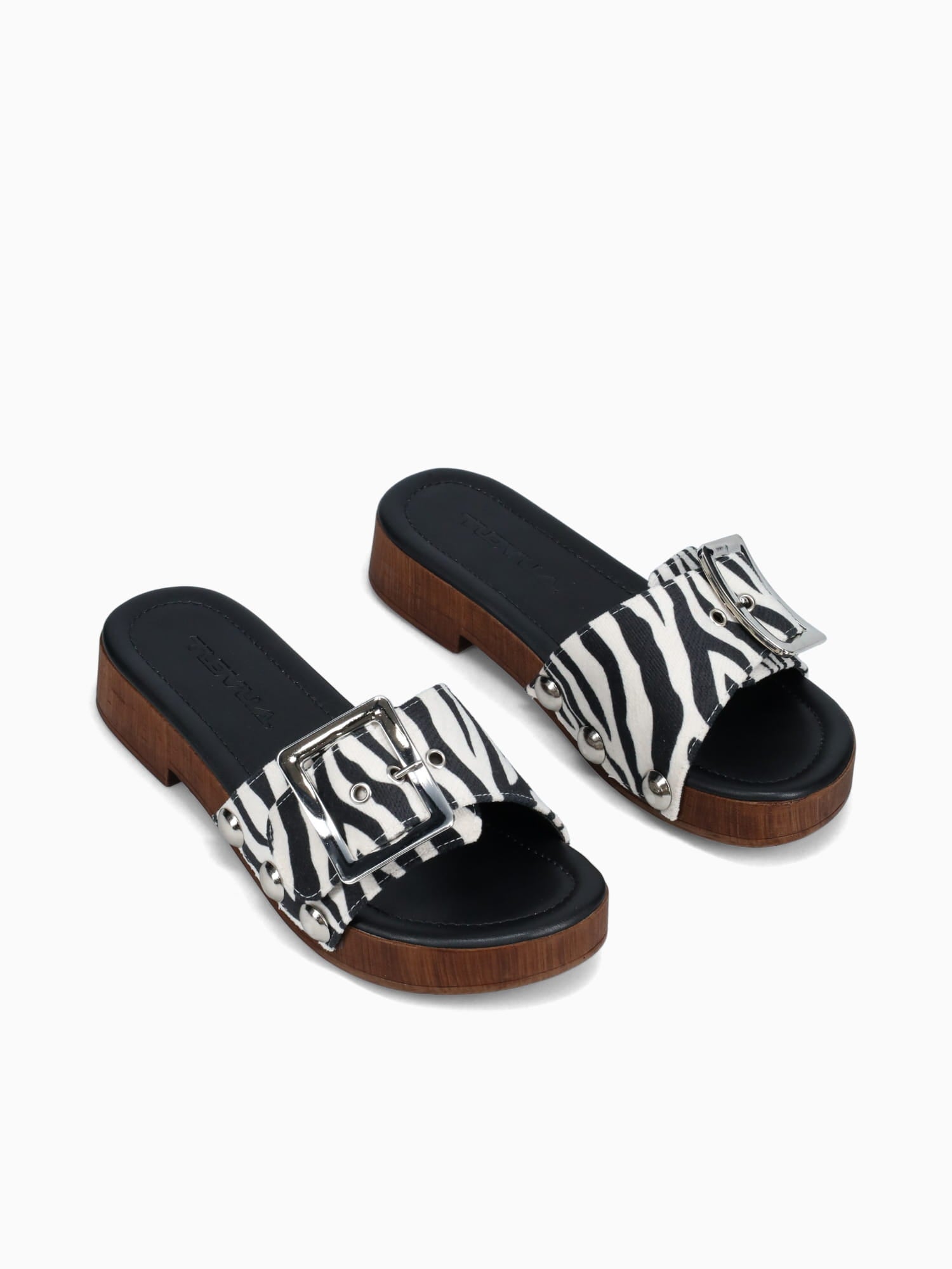 Finders Zebra Print Pelo Black White / 5 / M