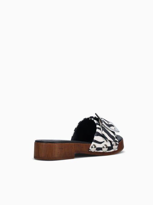 Finders Zebra Print Pelo Black White / 5 / M