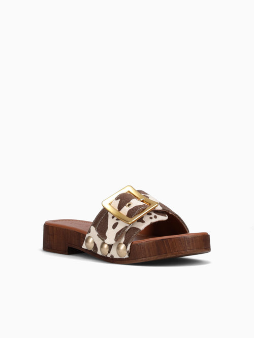 Finders Cow Print Pelo Brown / 5 / M