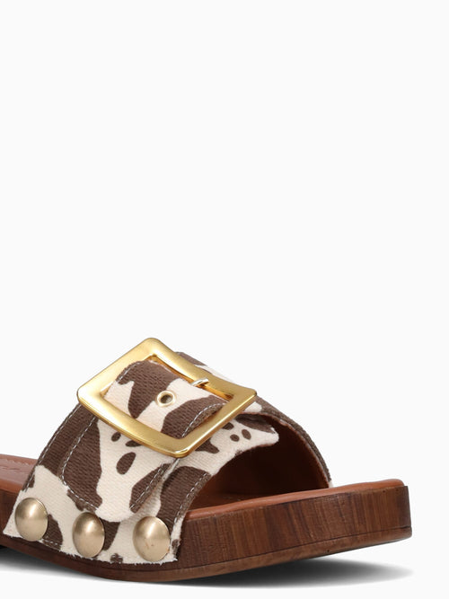 Finders Cow Print Pelo Brown / 5 / M