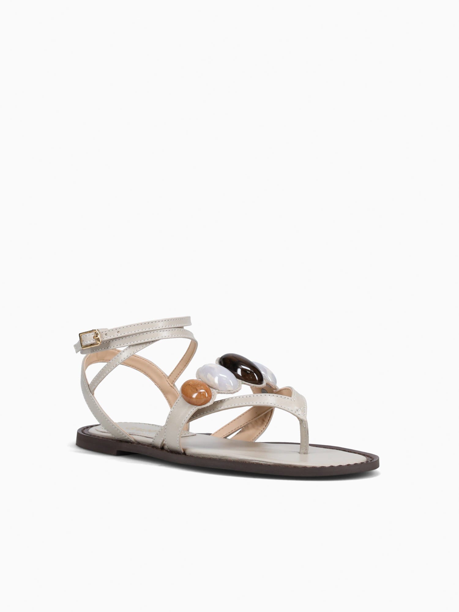 Aolani Osso Bulgari Leather Off White / 5 / M