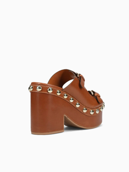 Lilo Conhaque Ouro bulgari leather Cognac / 5 / M