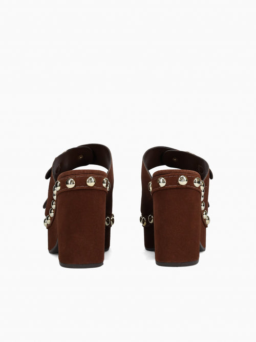 Lilo Cacau Ouro suede leather Brown / 5 / M