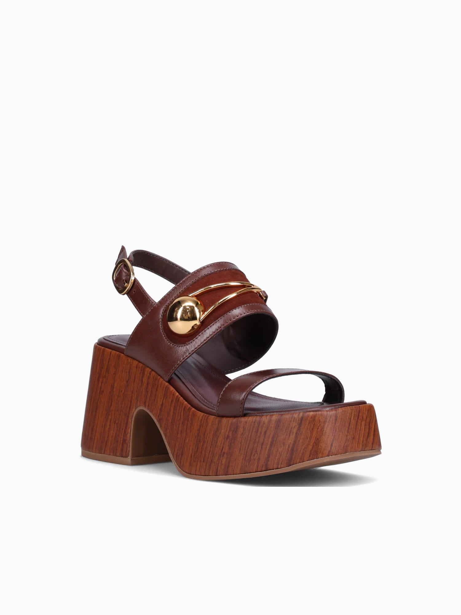 Ditza Root Brown Leather Brown / 5 / M