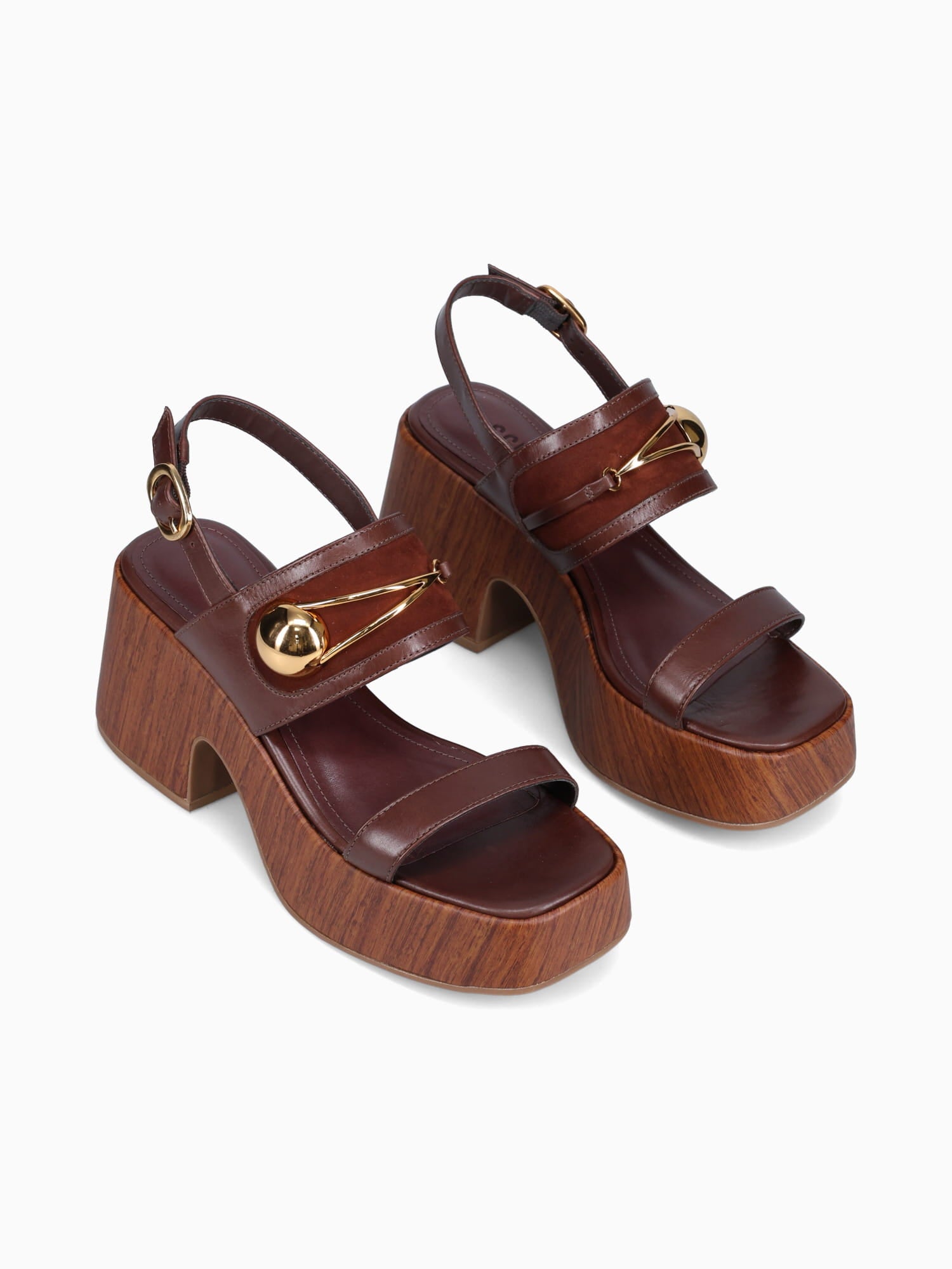 Ditza Root Brown Leather Brown / 5 / M